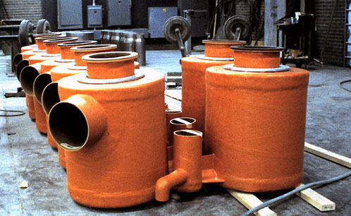 Chlorine Gas Seal Pots